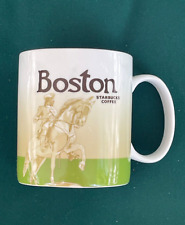 Starbucks Coffee Collector Series Boston Global Icon 16 Oz Mug Cup 2009 picture