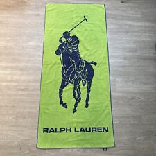 Ralph Lauren Towel Vintage 90s 00s Polo PRL Huge Pony Beach Water-park Vacation picture