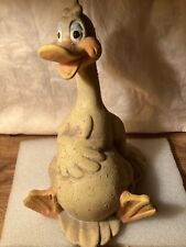 Vintage Funny Duck Farm Laughing Happy Statue Figurine picture