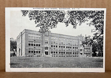 Whitewater High School, Whitewater Wisconsin 1915 Linen Postcard picture