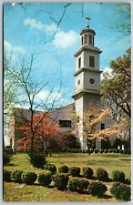 Vtg Richmond Virginia VA St Johns Episcopal Church 1950s Chrome View Postcard picture