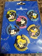 Disney Hong Kong Disneyland Magical Set of 6 Pins With Packing picture