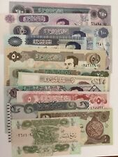 Saddam Iraq Dinar Notes Money Saddam Hussein Currency  12 UNC Paper Currency picture