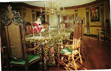 Vintage Postcard - Council Chamber At The Capitol Williamsburg Virginia 1966 picture