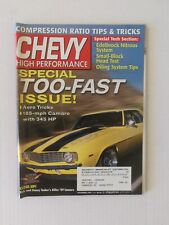 Chevy High Performance November 2000 1968 Chevelle  1956 Nomad   2001 Camaro 223 picture
