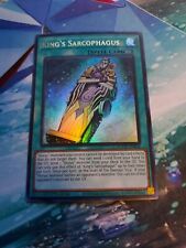 King's Sarcophagus AGOV Ultra Rare NM 1st Edition picture