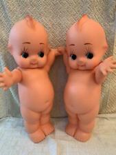 Super Rare Extra Large Set of 2 Angel Wings Kewpie Dolls - 26 Years Old picture