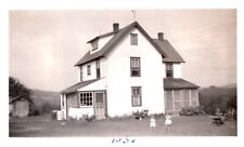 HOUSE WITH KIDS AT UNKNOWN LOCATION,EAGLES MERE,PA,1939.VTG 4.5
