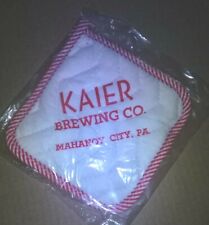 Kaiser Brewing Co. Mahanoy City Pa. Hot Pad Potholder picture