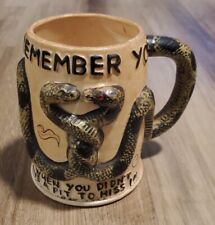 50s Twisted Green Snake Mug Cup by St Pierre and Patterson Funny I Remember You picture