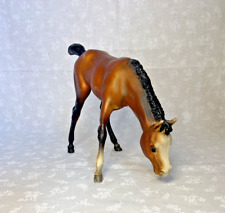 Vintage Breyer Horse Mold #151 Grazing Foal Semigloss Bay USA Stamp picture