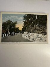 Vintage Postcard, Old Cars, Grand-View Point, Lincoln Highway PA picture