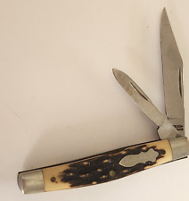 VINTAGE SCHRADE USA UNCLE HENRY 833UH PRAIRIE JACK FOLDING POCKET KNIFE  picture