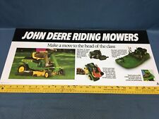 Vintage John Deere Tractor Head Of The Class Dealer Advertisement Poster 26