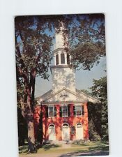 Postcard Congregational Church On Harold Green in Sharon Connecticut USA picture