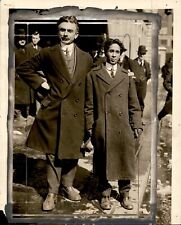 GA193 1917 Original Photo PLOTTERS DR ERNEST SCKUNNER & DR C HANADOR CHAKIABERTY picture