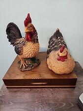 Vintage Rooster & Laying Hen picture