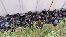 About 20 pounds of mixed types, rough Obsidian. For Knapping, slabbing, cabbing  picture