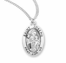 St. Joseph Sterling Silver Necklace  picture