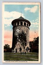 Wilmington DE-Delaware, Rockford Water Tower, Antique Vintage Souvenir Postcard picture