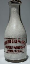 ACL Bacon Creamery Loudon Tenn Milk Bottle Embossed 