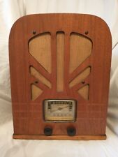 Philco Model 38-33 Wooden Cathedral Table Model Tube Radio 1930's - Not Working picture