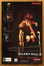 2003 Silent Hill 3 PS2 Playstation 2 Vintage Print Ad/Poster Official Horror Art picture