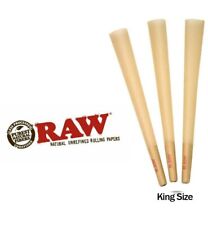 RAW Cones King Size Authentic Pre-Rolled Cones w/ Filter (50 Pack) picture