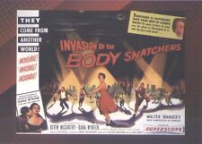 Invasion Of The Body Snatchers horror movie Poster Trading Cards 2007 5x3.5