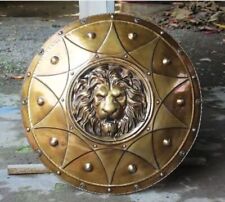 Handcrafted Antique Troy Trojan War Shield Ancient Greek Shield Halloween 24