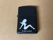 Vintage 1993 Pinup Girl Silhouette Lighter AADLP picture