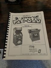 Bally Midway  Super PAC-MAN Arcade Video Game Manual picture