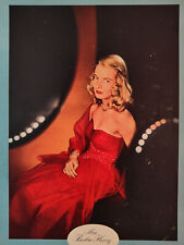 1951 Esquire Original Glamour Photograph Calendar Queen Pinup BARBRA HARVEY picture