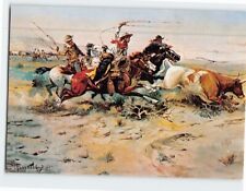 Postcard Herd Quitter by Charles M. Russell Montana Historical Society MT USA picture