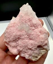 Rhodochrosite w/ Quartz Crystals: Cavnic Mine . Maramures , Romania 🇷🇴 picture