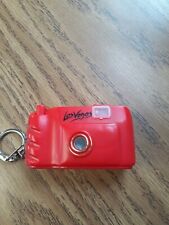 Vintage 80/90s Las Vegas Camera Plastic Keyring Keychain  picture