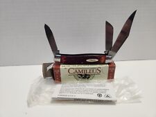 Camillus Rough Cut Tobacco Stockman, Folding Pocket Knife, USA Complete In Box picture