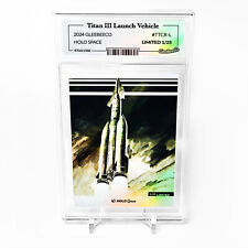 TITAN III LAUNCH VEHICLE Art Card 2024 GleeBeeCo Holo Space #TTCR-L /25 picture