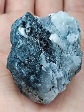 60g Rare Etched Blue Riebeckite/included Quartz Crystal From Zagi Mountain KPk  picture