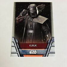 2020 Topps Star Wars Holocron Base Card FO-10 Kuruk picture