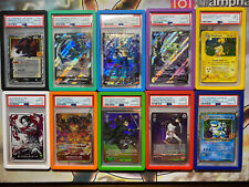 PSA Graded Card Slab Bumper Guard Protector - New - 10 Colors Available picture