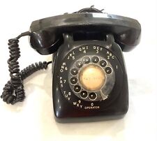 Antique Black Rotary Telephone 1966 Phone Automatic Electric NB802 CXX 9-66-4 US picture