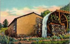 Postcard 106 Old Grist Mill Ruidoso New Mexico N M [bu] picture