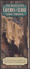 Beautiful Caverns of Luray Virginia visitor brochure 1935 picture