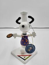 Baker Snoopy Peanuts on Parade Figurine #8409 Westland Giftware Porcelain  picture