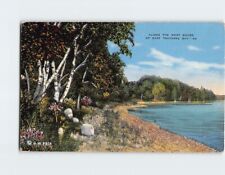 Postcard Along the West Shore of East Traverse Bay Michigan USA picture