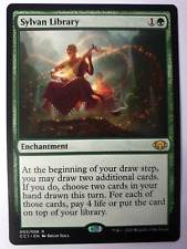 MTG: Commander Collection: Green - Sylvan Library - Rare - 005 NM picture