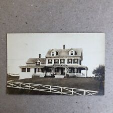Bellevue House Hotel Mystery RPPC Vintage Postcard T picture