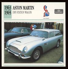 1963 - 1965 Aston Martin DB5 Station Wagon Classic Cars Card picture