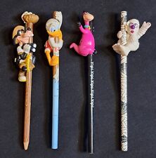 Vintage Applause Pencil Lot 1989, 1990, Mummy, Goofy, Donald, Flintstones picture